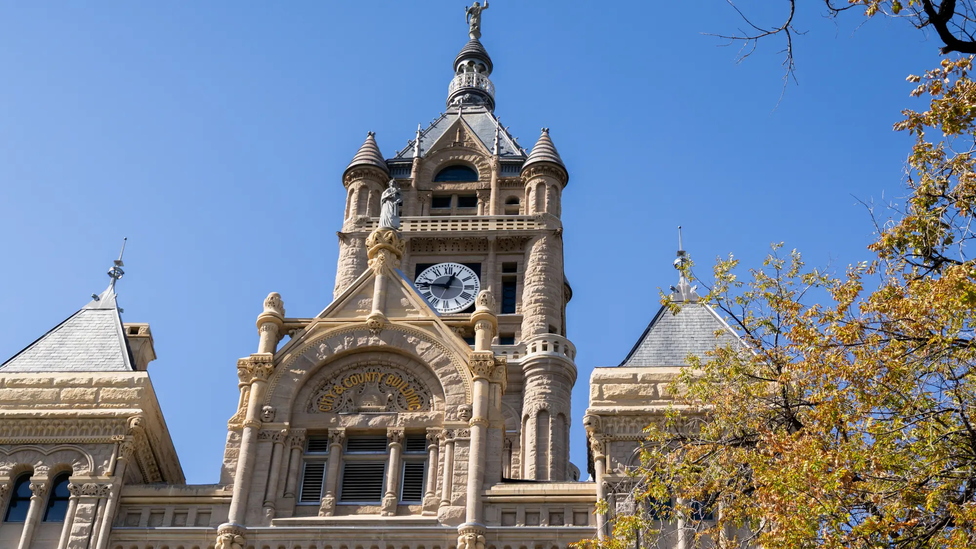 Salt Lake City and County Building clock tower, Salt Lake County